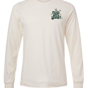 Woodlands Rugby - Adult - White - Long Sleeve - Heart on Field