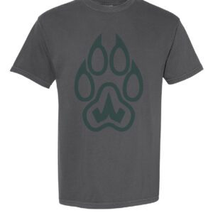 Woodlands Rugby - Black - Short Sleeve - Large Paw