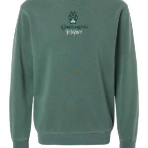 Woodlands Rugby - Adult - Green - Crewneck - Saturday