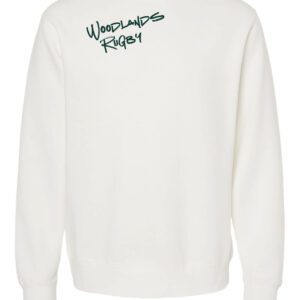 Woodlands Rugby - Adult - White - Crewneck - Strength of Pack