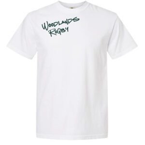 Woodlands Rugby - White - Short Sleeve - Strength of Pack
