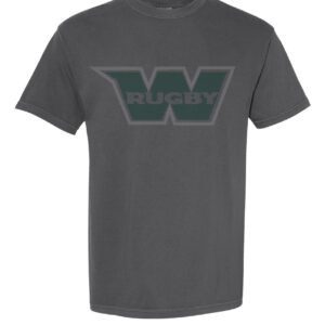 Woodlands Rugby - Black - Short Sleeve - W Rugby
