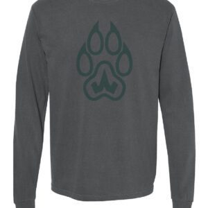 Woodlands Rugby - Green or Black - Long Sleeve - Large Paw